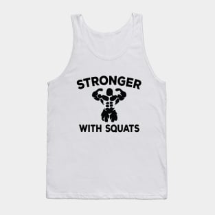 Stronger with Squats Tank Top